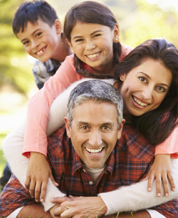 Happy healthy family after using Solar Urgent Care services in Oxnard, CA