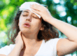 Person showing signs of dehydration and considering urgent care at Solar Urgent Care.